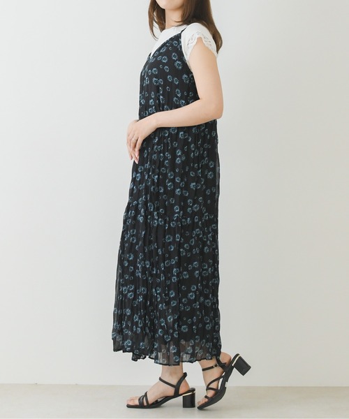 MISCH MASCH(ミッシュマッシュ)の「2026春夏新作 フェミニンフラワーキャミワンピース(ワンピース・レディース・ピンク/ブルー・フリ-)」の8枚目の写真