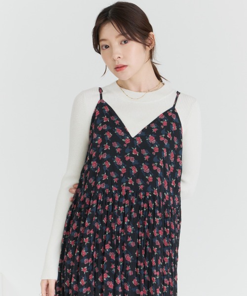 MISCH MASCH(ミッシュマッシュ)の「2026春夏新作 フェミニンフラワーキャミワンピース(ワンピース・レディース・ピンク/ブルー・フリ-)」の21枚目の写真