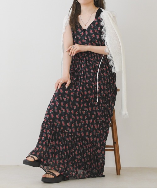 MISCH MASCH(ミッシュマッシュ)の「2026春夏新作 フェミニンフラワーキャミワンピース(ワンピース・レディース・ピンク/ブルー・フリ-)」の22枚目の写真