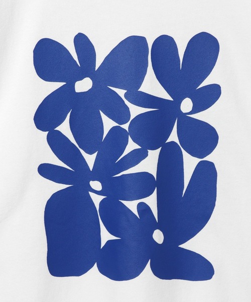 BAYFLOW（ベイフロー）の「[WEB限定/ユニセックス]アソートアートデザインTシャツ（Tシャツ/カットソー・レディース・チャコールグレー/オフホワイト/ピンク/ライトイエロー・SMALL/MEDIUM）」の6枚目の写真