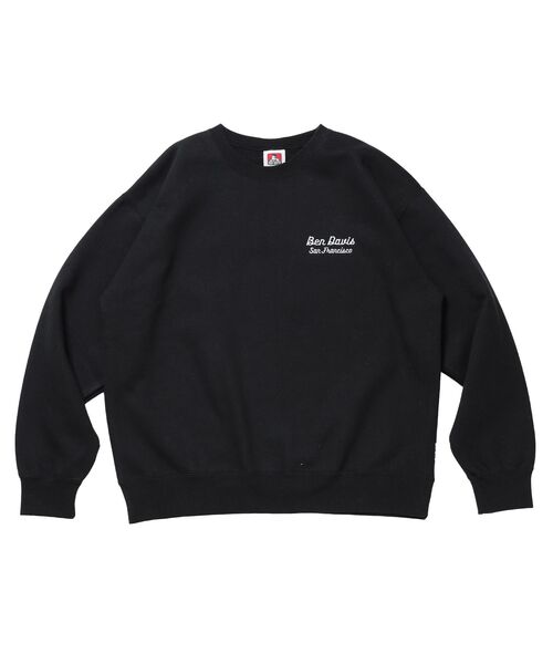 BEN DAVIS(ベンデイビス)の「【BEN DAVIS(ベンデイビス)】Graphic Sweatshirt / スウェット クルーネック グラフィック 裏起毛 ユニセックス(スウェット・メンズ・ブラック/グレー/ダークグリーン・LARGE/MEDIUM/X-LARGE)」の9枚目の写真