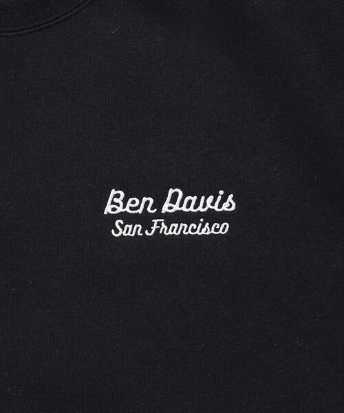 BEN DAVIS(ベンデイビス)の「【BEN DAVIS(ベンデイビス)】Graphic Sweatshirt / スウェット クルーネック グラフィック 裏起毛 ユニセックス(スウェット・メンズ・ブラック/グレー/ダークグリーン・LARGE/MEDIUM/X-LARGE)」の11枚目の写真