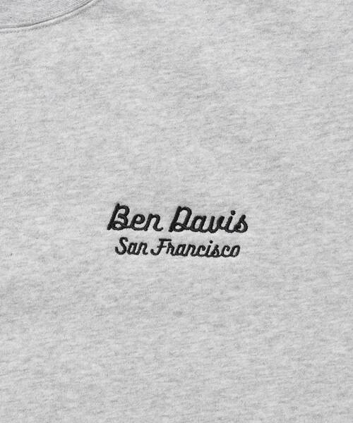 BEN DAVIS(ベンデイビス)の「【BEN DAVIS(ベンデイビス)】Graphic Sweatshirt / スウェット クルーネック グラフィック 裏起毛 ユニセックス(スウェット・メンズ・ブラック/グレー/ダークグリーン・LARGE/MEDIUM/X-LARGE)」の16枚目の写真