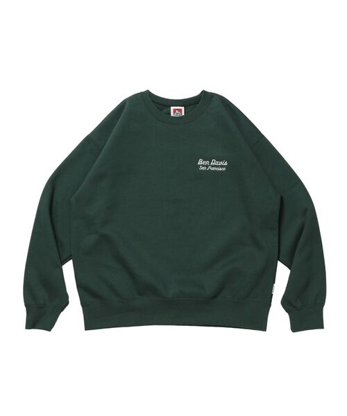 BEN DAVIS(ベンデイビス)の「【BEN DAVIS(ベンデイビス)】Graphic Sweatshirt / スウェット クルーネック グラフィック 裏起毛 ユニセックス(スウェット・メンズ・ブラック/グレー/ダークグリーン・LARGE/MEDIUM/X-LARGE)」の19枚目の写真