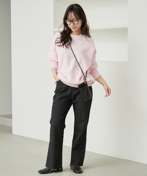 SLOBE IENA(スローブイエナ)の「《WEB限定カラーあり/追加》SLOBE ソフトローファー(ローファー・レディース・カーキ/ブラック・23cm/23.5cm/24cm/24.5cm)」の15枚目の写真