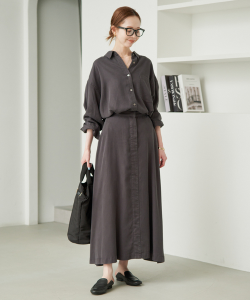 SLOBE IENA(スローブイエナ)の「《WEB限定カラーあり/追加》SLOBE ソフトローファー(ローファー・レディース・カーキ/ブラック・23cm/23.5cm/24cm/24.5cm)」の14枚目の写真