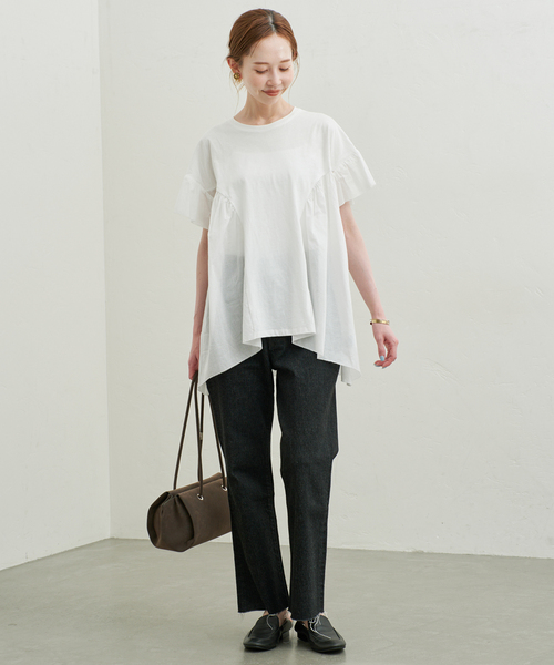 SLOBE IENA(スローブイエナ)の「《WEB限定カラーあり/追加》SLOBE ソフトローファー(ローファー・レディース・カーキ/ブラック・23cm/23.5cm/24cm/24.5cm)」の11枚目の写真