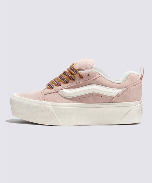 VANS(バンズ)の「ニュースタック / Knu Stack LACES MULTI VN000CRSBMC1(スニーカー・メンズ・オフホワイト・5/4.5)」の1枚目の写真