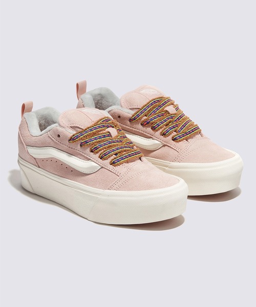 VANS(バンズ)の「ニュースタック / Knu Stack LACES MULTI VN000CRSBMC1(スニーカー・メンズ・オフホワイト・5/4.5)」の2枚目の写真