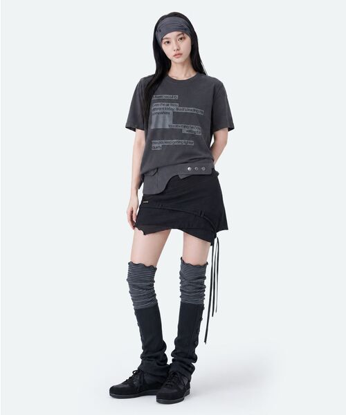 Miseki SEOUL(ミセキソウル)の「Double strap sneakers BLACK(スニーカー・レディース・その他・23cm/24cm/25cm)」の2枚目の写真