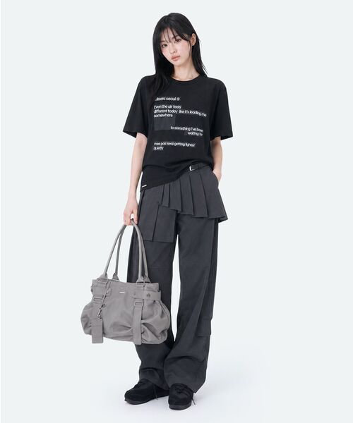 Miseki SEOUL(ミセキソウル)の「Double strap sneakers BLACK(スニーカー・レディース・その他・23cm/24cm/25cm)」の3枚目の写真