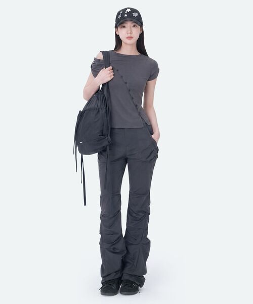Miseki SEOUL(ミセキソウル)の「Double strap sneakers BLACK(スニーカー・レディース・その他・23cm/24cm/25cm)」の8枚目の写真