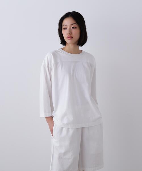 Y / ORGANIC COTTON JERSEY FOOTBALL T-SHIRT（Tシャツ/カットソー