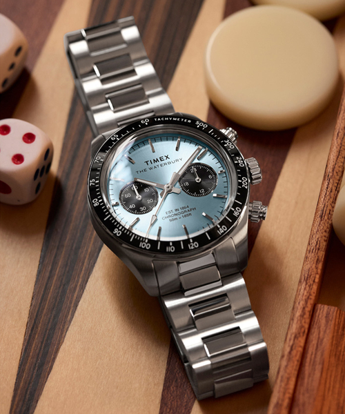 HIROB(ヒロブ)の「TIMEX Waterbury Heritage Chronograph tx-tw2y70500(アナログ腕時計・レディース・シルバー・FREE)」の1枚目の写真