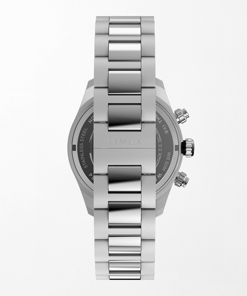 HIROB(ヒロブ)の「TIMEX Waterbury Heritage Chronograph tx-tw2y70500(アナログ腕時計・レディース・シルバー・FREE)」の4枚目の写真