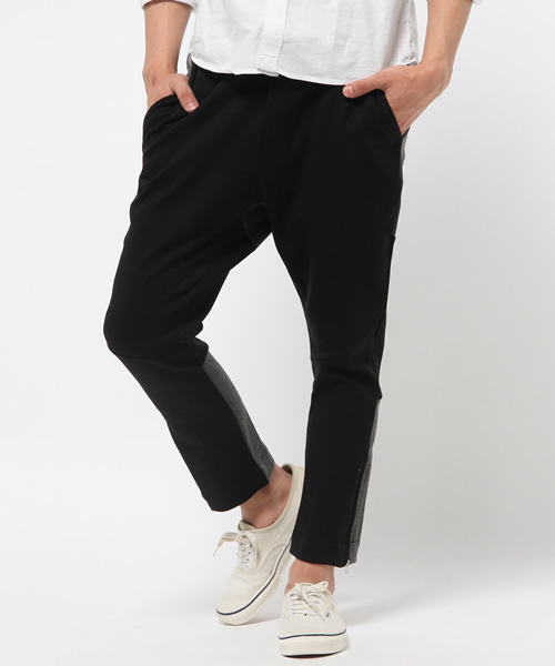 WHO'S WHO gallery（フーズフーギャラリー）の「【GIGGER】切替ジョッパーズ（その他パンツ・メンズ・ブラック/チャコールグレー・MEDIUM/LARGE）」の2枚目の写真