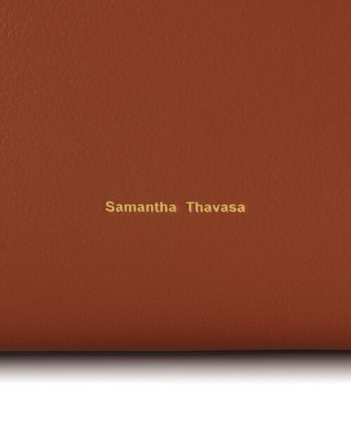 Samantha Thavasa(サマンサタバサ)の「縦型スプリットレザートートバッグ(トートバッグ・レディース・ブラック/キャメル・FREE)」の13枚目の写真