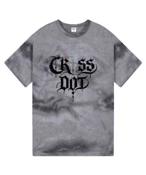 CROSSDOT（クロスドット）の「ブランクタイダイ水染めTシャツ6カラー[CRSE_9302]（Tシャツ/カットソー・メンズ・パープル/ブルー/ダークグレー/マルチ/マスタード/パープル系その他・FREE）」の12枚目の写真