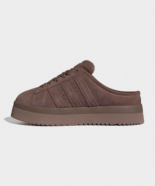 adidas(アディダス)の「adidas/アディダス CAMPUS 00s WTR LO W スエード スウェード調 スリーストライプス スニーカー サボサンダル スリッポン レディース 2026年秋冬 秋物(スリッポン・レディース・ベージュ/ブラウン・23/24/25/24.5/23.5)」の16枚目の写真