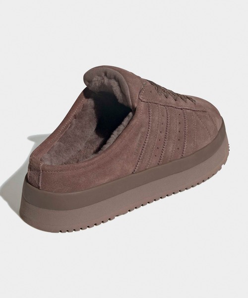 adidas(アディダス)の「adidas/アディダス CAMPUS 00s WTR LO W スエード スウェード調 スリーストライプス スニーカー サボサンダル スリッポン レディース 2026年秋冬 秋物(スリッポン・レディース・ベージュ/ブラウン・23/24/25/24.5/23.5)」の17枚目の写真