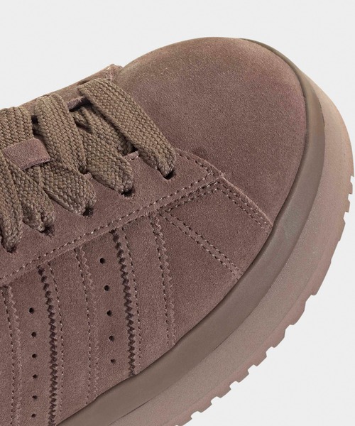 adidas(アディダス)の「adidas/アディダス CAMPUS 00s WTR LO W スエード スウェード調 スリーストライプス スニーカー サボサンダル スリッポン レディース 2026年秋冬 秋物(スリッポン・レディース・ベージュ/ブラウン・23/24/25/24.5/23.5)」の12枚目の写真