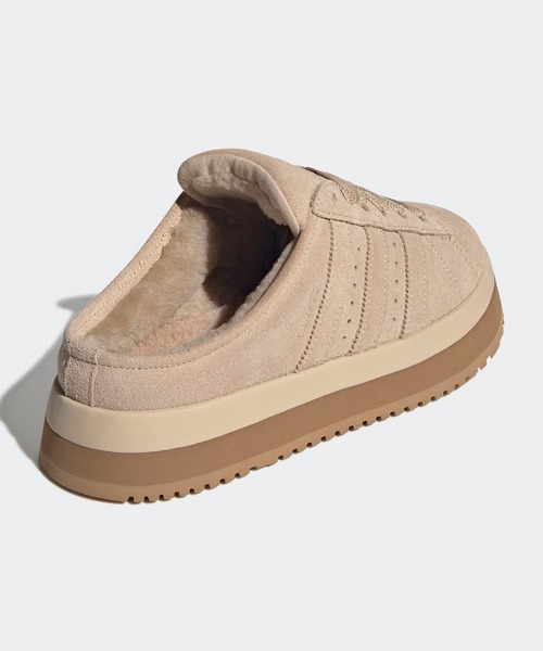 adidas(アディダス)の「adidas/アディダス CAMPUS 00s WTR LO W スエード スウェード調 スリーストライプス スニーカー サボサンダル スリッポン レディース 2026年秋冬 秋物(スリッポン・レディース・ベージュ/ブラウン・23/24/25/24.5/23.5)」の9枚目の写真
