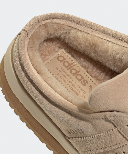 adidas(アディダス)の「adidas/アディダス CAMPUS 00s WTR LO W スエード スウェード調 スリーストライプス スニーカー サボサンダル スリッポン レディース 2026年秋冬 秋物(スリッポン・レディース・ベージュ/ブラウン・23/24/25/24.5/23.5)」の3枚目の写真
