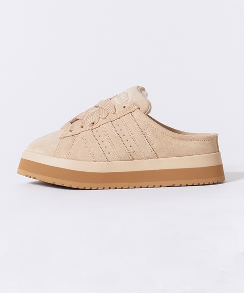 adidas(アディダス)の「adidas/アディダス CAMPUS 00s WTR LO W スエード スウェード調 スリーストライプス スニーカー サボサンダル スリッポン レディース 2026年秋冬 秋物(スリッポン・レディース・ベージュ/ブラウン・23/24/25/24.5/23.5)」の15枚目の写真