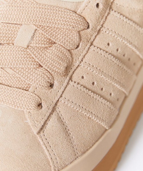 adidas(アディダス)の「adidas/アディダス CAMPUS 00s WTR LO W スエード スウェード調 スリーストライプス スニーカー サボサンダル スリッポン レディース 2026年秋冬 秋物(スリッポン・レディース・ベージュ/ブラウン・23/24/25/24.5/23.5)」の18枚目の写真