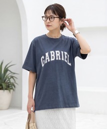 質感加工ロゴTシャツ／GABRIEL