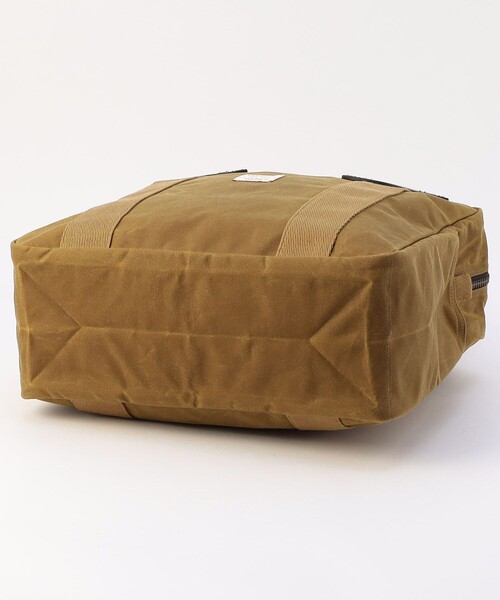 FILSON(フィルソン)の「FILSON/フィルソン Tin Cloth Zipper Tote Bag/ティンクロス ジッパー トートバッグ(トートバッグ・メンズ・ブラウン・24)」の4枚目の写真
