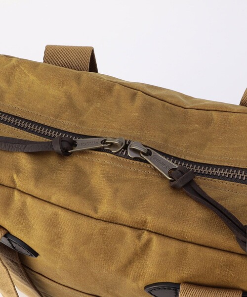 FILSON(フィルソン)の「FILSON/フィルソン Tin Cloth Zipper Tote Bag/ティンクロス ジッパー トートバッグ(トートバッグ・メンズ・ブラウン・24)」の7枚目の写真