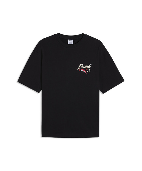 PUMA(プーマ)の「PUMA プーマ メンズ グラフィック チャンピオン ボクシー 半袖 Tシャツ(Tシャツ/カットソー・メンズ・ダークブラウン系/ブラック・SMALL/X-LARGE/XX-LARGE/LARGE/MEDIUM)」の5枚目の写真