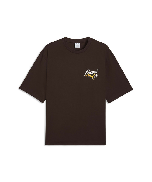 PUMA(プーマ)の「PUMA プーマ メンズ グラフィック チャンピオン ボクシー 半袖 Tシャツ(Tシャツ/カットソー・メンズ・ダークブラウン系/ブラック・SMALL/X-LARGE/XX-LARGE/LARGE/MEDIUM)」の9枚目の写真