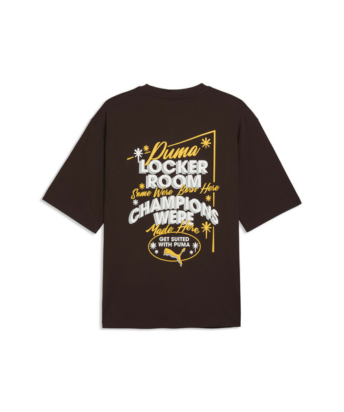 PUMA(プーマ)の「PUMA プーマ メンズ グラフィック チャンピオン ボクシー 半袖 Tシャツ(Tシャツ/カットソー・メンズ・ダークブラウン系/ブラック・SMALL/X-LARGE/XX-LARGE/LARGE/MEDIUM)」の10枚目の写真