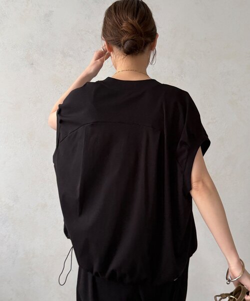 DouDou(ドゥドゥ)の「【WEB限定/セット着用可能】フライスカーディガン(シャツ/ブラウス・レディース・ブラウン/ブラック・FREE)」の16枚目の写真