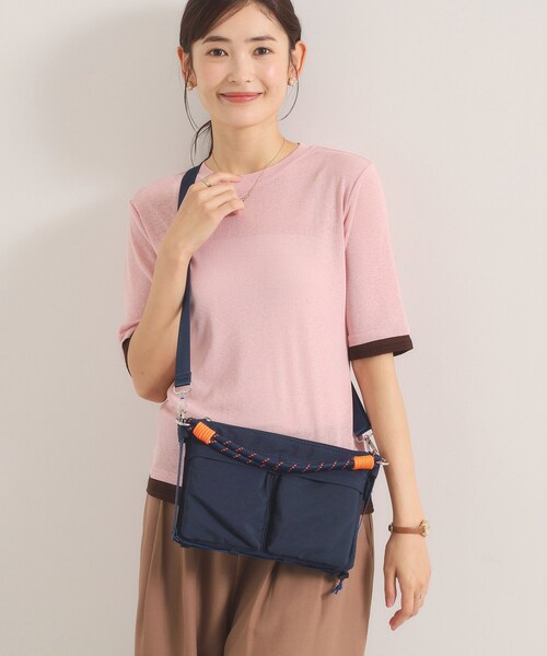 ITS'DEMO(イッツデモ)の「【撥水】2WAYサコッシュ(ショルダーバッグ・レディース・グレー/ネイビー/ブラック・00)」の8枚目の写真