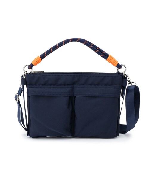 ITS'DEMO(イッツデモ)の「【撥水】2WAYサコッシュ(ショルダーバッグ・レディース・グレー/ネイビー/ブラック・00)」の12枚目の写真