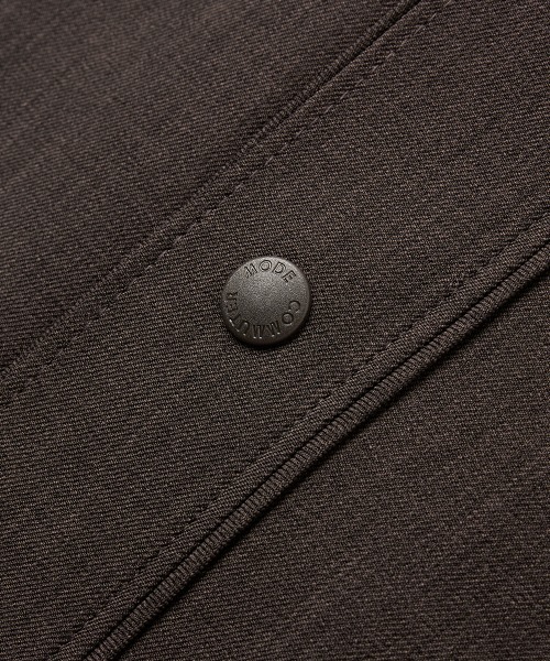 MODE COMMUTER(モードコミューター)の「Short-sleeve open collar woven shirt(シャツ/ブラウス・メンズ・ブラウン・MEDIUM/LARGE)」の16枚目の写真