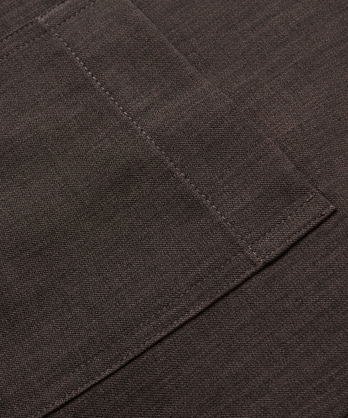 MODE COMMUTER(モードコミューター)の「Short-sleeve open collar woven shirt(シャツ/ブラウス・メンズ・ブラウン・MEDIUM/LARGE)」の14枚目の写真