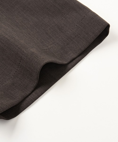 MODE COMMUTER(モードコミューター)の「Short-sleeve open collar woven shirt(シャツ/ブラウス・メンズ・ブラウン・MEDIUM/LARGE)」の13枚目の写真