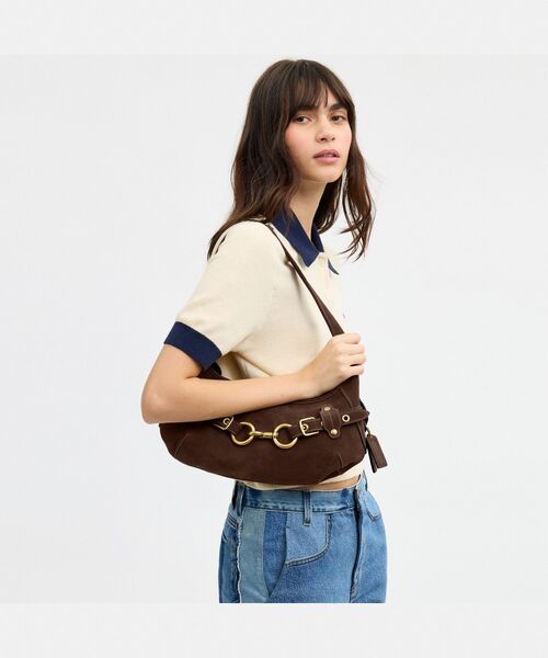 COACH(コーチ)の「ベルテッド エルゴ ショルダー バッグ(ショルダーバッグ・レディース・ブラウン系その他・ONE)」の2枚目の写真