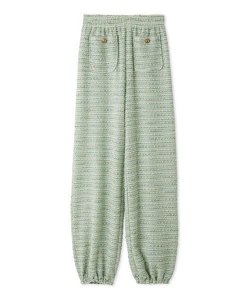 LILY BROWN(リリーブラウン)の「バリエーションカットパンツ(その他パンツ・レディース・ミント/ブラック/パープル・F)」の2枚目の写真