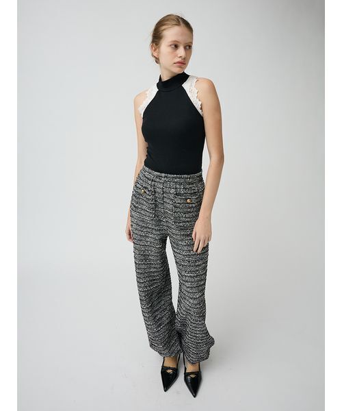 LILY BROWN(リリーブラウン)の「バリエーションカットパンツ(その他パンツ・レディース・ミント/ブラック/パープル・F)」の12枚目の写真