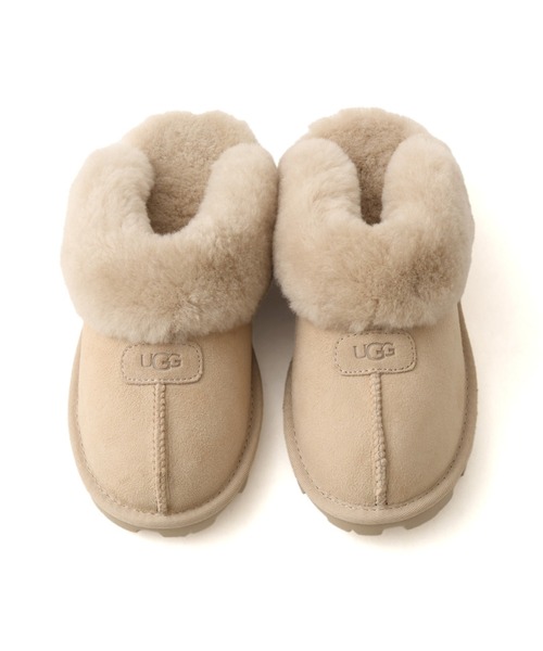 UGG(アグ)の「UGG W COQUETTE / アグ コケット(サンダル・レディース・グレイッシュベージュ・23.0cm/22.0cm/25.0cm/24.0cm)」の1枚目の写真