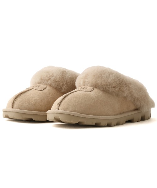 UGG(アグ)の「UGG W COQUETTE / アグ コケット(サンダル・レディース・グレイッシュベージュ・23.0cm/22.0cm/25.0cm/24.0cm)」の2枚目の写真