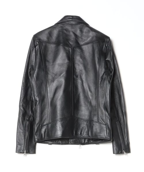 FREAK'S STORE 牛革 レザーブルゾン ブラック L ブランド古着】レザーブルゾン（ブルゾン）｜FREAK'S STORE