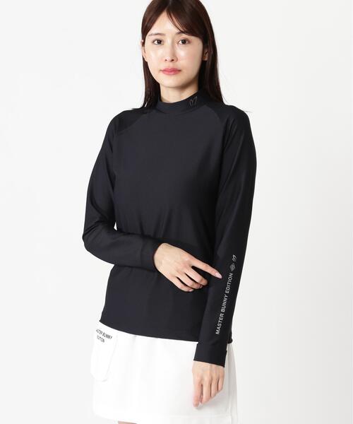 MASTER BUNNY EDITION(マスターバニーエディション)の「【MASTER BUNNY EDITION】ブリスター鹿の子長袖ハイネックカットソー(Tシャツ/カットソー・レディース・ブラック/ホワイト/グレー系その他・SMALL/LARGE/MEDIUM)」の5枚目の写真