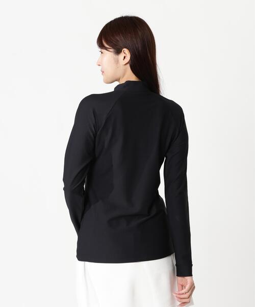 MASTER BUNNY EDITION(マスターバニーエディション)の「【MASTER BUNNY EDITION】ブリスター鹿の子長袖ハイネックカットソー(Tシャツ/カットソー・レディース・ブラック/ホワイト/グレー系その他・SMALL/LARGE/MEDIUM)」の8枚目の写真