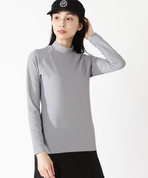 MASTER BUNNY EDITION(マスターバニーエディション)の「【MASTER BUNNY EDITION】ブリスター鹿の子長袖ハイネックカットソー(Tシャツ/カットソー・レディース・ブラック/ホワイト/グレー系その他・SMALL/LARGE/MEDIUM)」の12枚目の写真